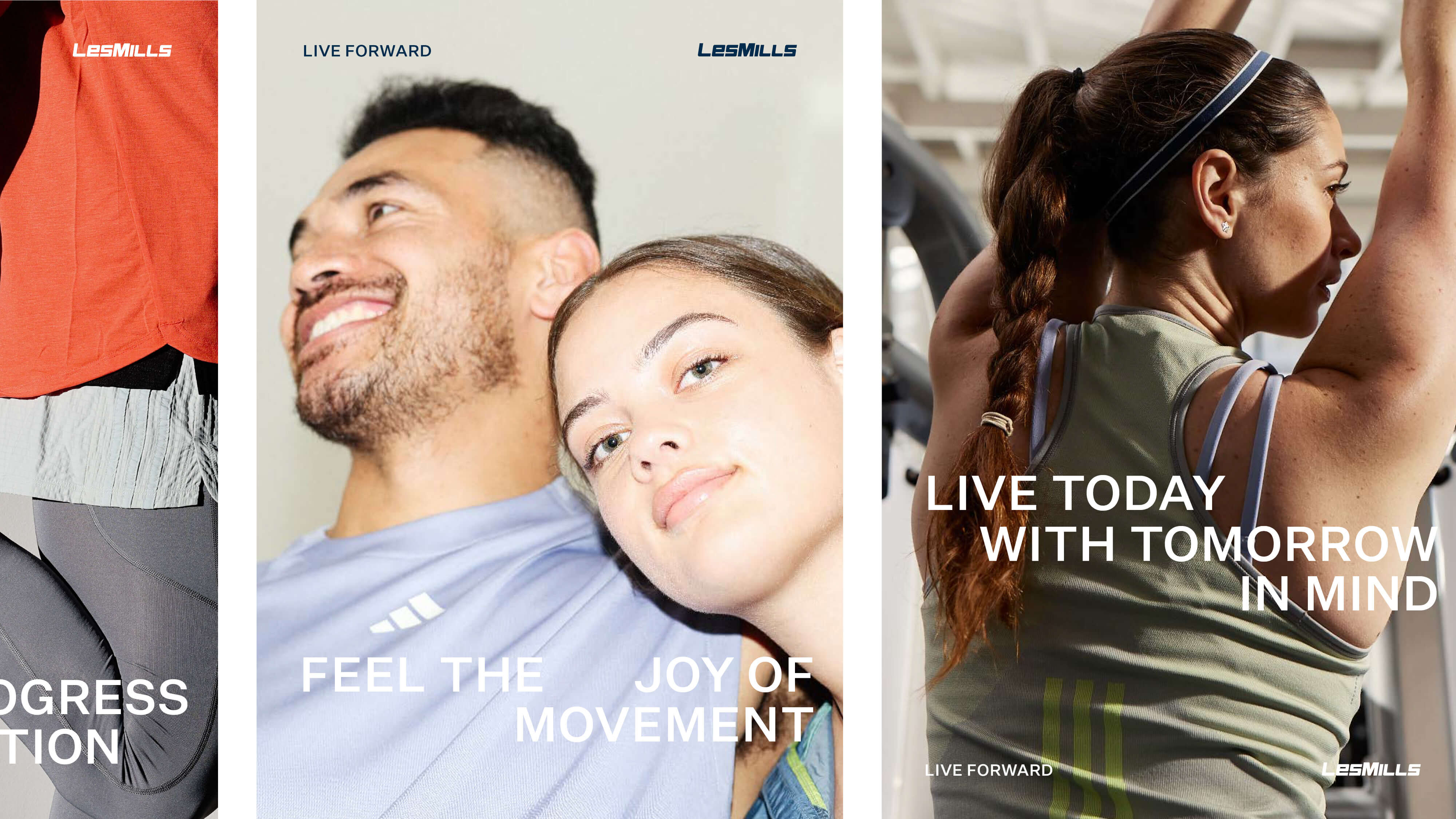 Les Mills. Campaign design.
