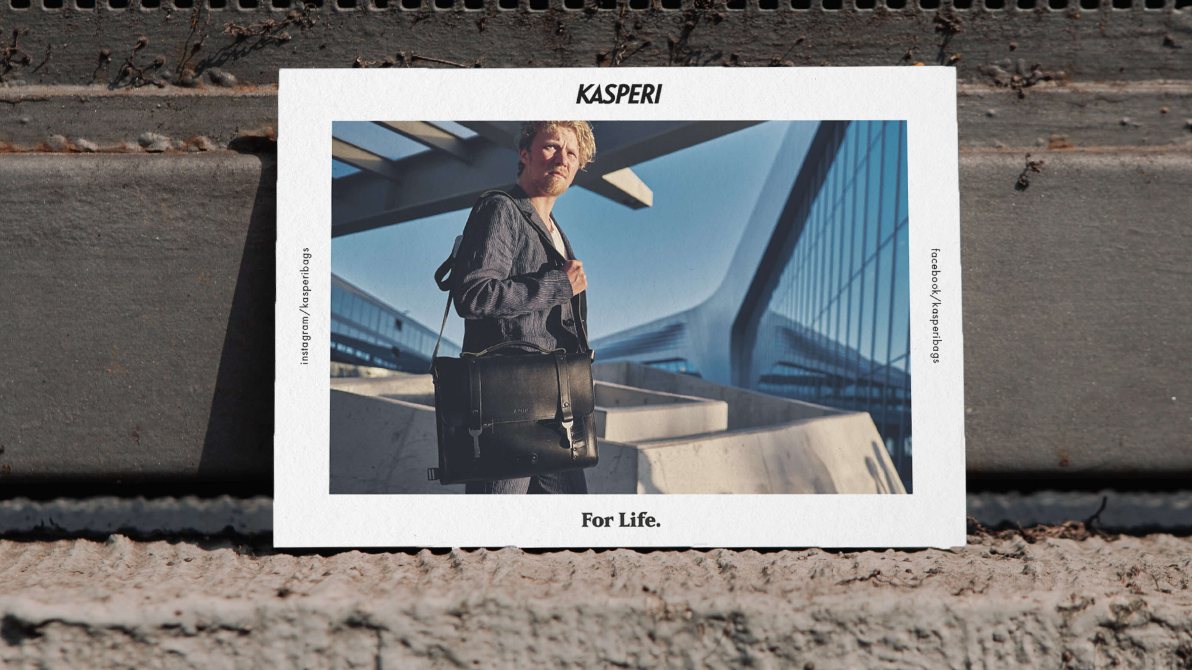 Kasperi. Brand identity design.